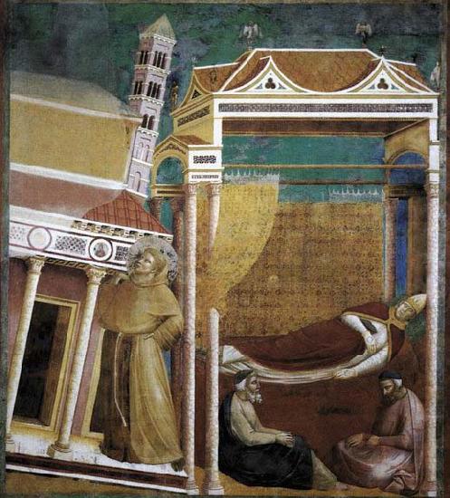 Dream of Innocent III, GIOTTO di Bondone